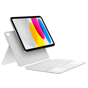 Białe Magnetyczne Etui Magic Keyboard do iPad 10 2022 / iPad 11 2025