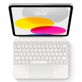 Białe Magnetyczne Etui Magic Keyboard do iPad 10 2022 / iPad 11 2025