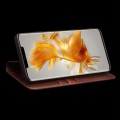 QIALINO Klasyczny Skórzany Pokrowiec Etui do Huawei Mate 50 Pro brązowy