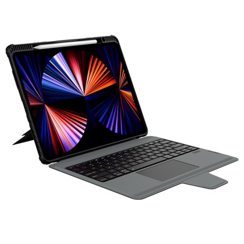 NILLKIN Etui Obudowa Klawiatura TouchPad do iPad Pro 12.9 2022/20021/2020