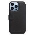 QIALINO Eleganckie Skórzane Etui do iPhone 13 Pro czarne