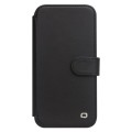 QIALINO Eleganckie Skórzane Etui do iPhone 13 Pro Max czarne