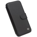 QIALINO Eleganckie Skórzane Etui do iPhone 13 Pro Max czarne