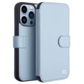 QIALINO Eleganckie Skórzane Etui do iPhone 13 Pro Max niebieskie