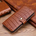 Brązowe Skórzane Etui Pokrowiec do iPhone 13 mini