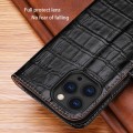 Brązowe Skórzane Etui Pokrowiec do iPhone 13 mini