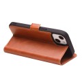 QIALINO Eleganckie Skórzane Etui Pokrowiec do iPhone 13 brązowe