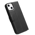QIALINO Eleganckie Skórzane Etui Pokrowiec do iPhone 13 mini brązowe