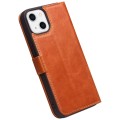 QIALINO Eleganckie Skórzane Etui Pokrowiec do iPhone 13 mini brązowe