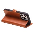 QIALINO Eleganckie Skórzane Etui Pokrowiec do iPhone 13 Pro brązowe
