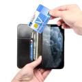 Denior Skórzane Etui Pokrowiec do iPhone 13 czarne