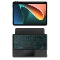 Czarne Etui Podświetlana Klawiatura do Xiaomi Pad 5 / Xiaomi Pad 5 Pro