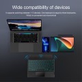 Czarne Etui Podświetlana Klawiatura do Xiaomi Pad 5 / Xiaomi Pad 5 Pro