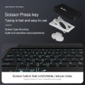 Czarne Etui Podświetlana Klawiatura do Xiaomi Pad 5 / Xiaomi Pad 5 Pro