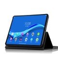 JIUYU Czarne Etui z wyjmowaną klawiaturą z gładzikiem do Lenovo Tab M10 Plus
