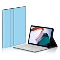 Niebieski Pokrowiec Etui Klawiatura do Xiaomi Redmi Pad