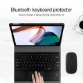 Czarne Pokrowiec Etui Klawiatura z Touchpad do Xiaomi Redmi Pad