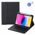 Czarne Etui Bezprzewodowa Klawiatura TouchPad do iPad 10.9 2022