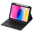 Czarne Etui Bezprzewodowa Klawiatura TouchPad do iPad 10.9 2022
