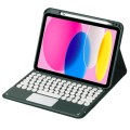Zielone Etui Bezprzewodowa Klawiatura TouchPad do iPad 10.9 2022