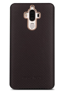 Skórzane Plecki QIALINO do Huawei Mate 9 brązowe