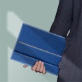 Niebieskie Etui z Klawiaturą TouchPad do Samsung Galaxy Tab S6 Lite