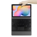 Niebieskie Etui z Klawiaturą TouchPad do Samsung Galaxy Tab S6 Lite