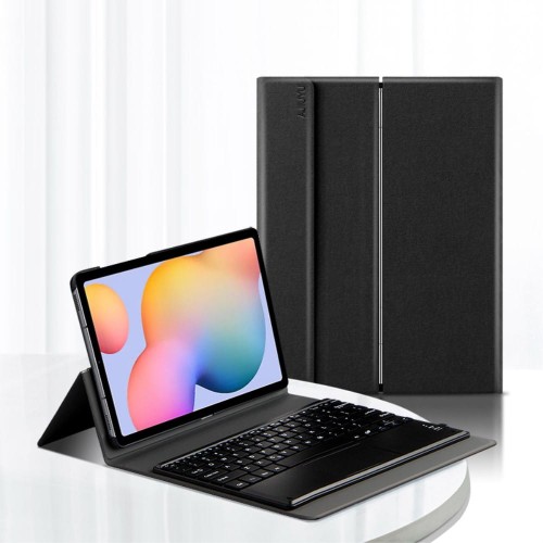 Czarne Etui z Klawiaturą TouchPad do Samsung Galaxy Tab S6 Lite