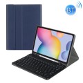 Granatowe Etui Klawiatura do Samsung Galaxy Tab A7 Lite 8.7 T220/T225