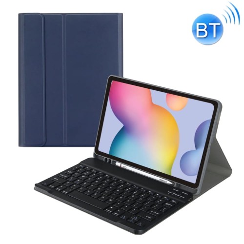 Granatowe Etui Klawiatura do Samsung Galaxy Tab A7 Lite 8.7 T220/T225