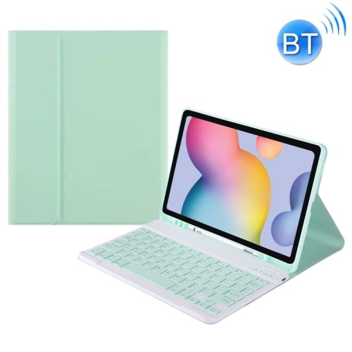 Zielone Etui Klawiatura do Samsung Galaxy Tab A7 Lite 8.7 T220/T225