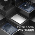 Pancerne Etui Obudowa z funkcją podstawki do Macbook Air 13 M1 A2332 A2179 oraz Macbook Air 2018 A1939 niebieskie