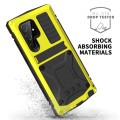 R-JUST Mocne Pancerne Etui Antywstrząsowe do Samsung Galaxy S23 Ultra 5G żółte