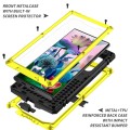 R-JUST Mocne Pancerne Etui Antywstrząsowe do Samsung Galaxy S23 Ultra 5G żółte