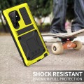 R-JUST Mocne Pancerne Etui Antywstrząsowe do Samsung Galaxy S23 Ultra 5G żółte