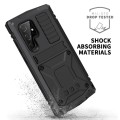 R-JUST Mocne Pancerne Etui Antywstrząsowe do Samsung Galaxy S23 Ultra 5G czarne
