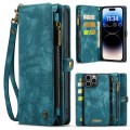 Pokrowiec Portfel CASEME do iPhone 14 Pro Max niebieski