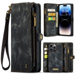 Pokrowiec Portfel CASEME do iPhone 14 Pro Max czarny