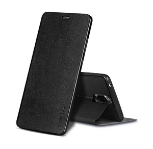 Skórzane Etui Pokrowiec X-LEVEL Slim do Huawei Mate 9 czarne