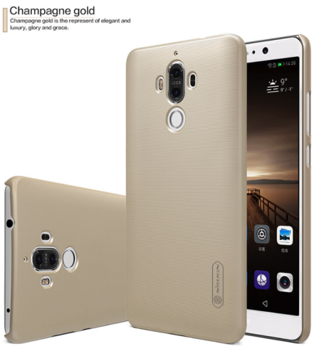 Mocne Etui Obudowa Cover NILLKIN Huawei Mate 9 złote