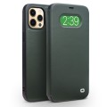 QIALINO Skórzane Etui Pokrowiec iPhone 12 Pro Max zielone