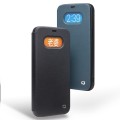 QIALINO Skórzane Etui Pokrowiec iPhone 12 Pro Max czarne