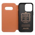QIALINO Skórzane Etui Pokrowiec iPhone 13 mini brązowe