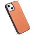 QIALINO Skórzane Etui Pokrowiec iPhone 13 mini brązowe