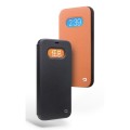 QIALINO Skórzane Etui Pokrowiec iPhone 13 mini brązowe