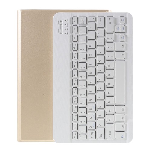 Złote Etui Klawiatura do Huawei Mediapad M5 Lite 10