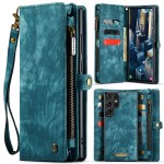 Pokrowiec Portfel CASEME do Samsung Galaxy S23 Ultra 5G niebieskie