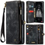 Pokrowiec Portfel CASEME do Samsung Galaxy S23 Ultra 5G czarny