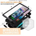 R-JUST Pancerne Etui Antywstrząsowe do Samsung Galaxy S23 Ultra 5G czarne
