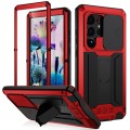 R-JUST Pancerne Etui Antywstrząsowe do Samsung Galaxy S23 Ultra 5G czerwone